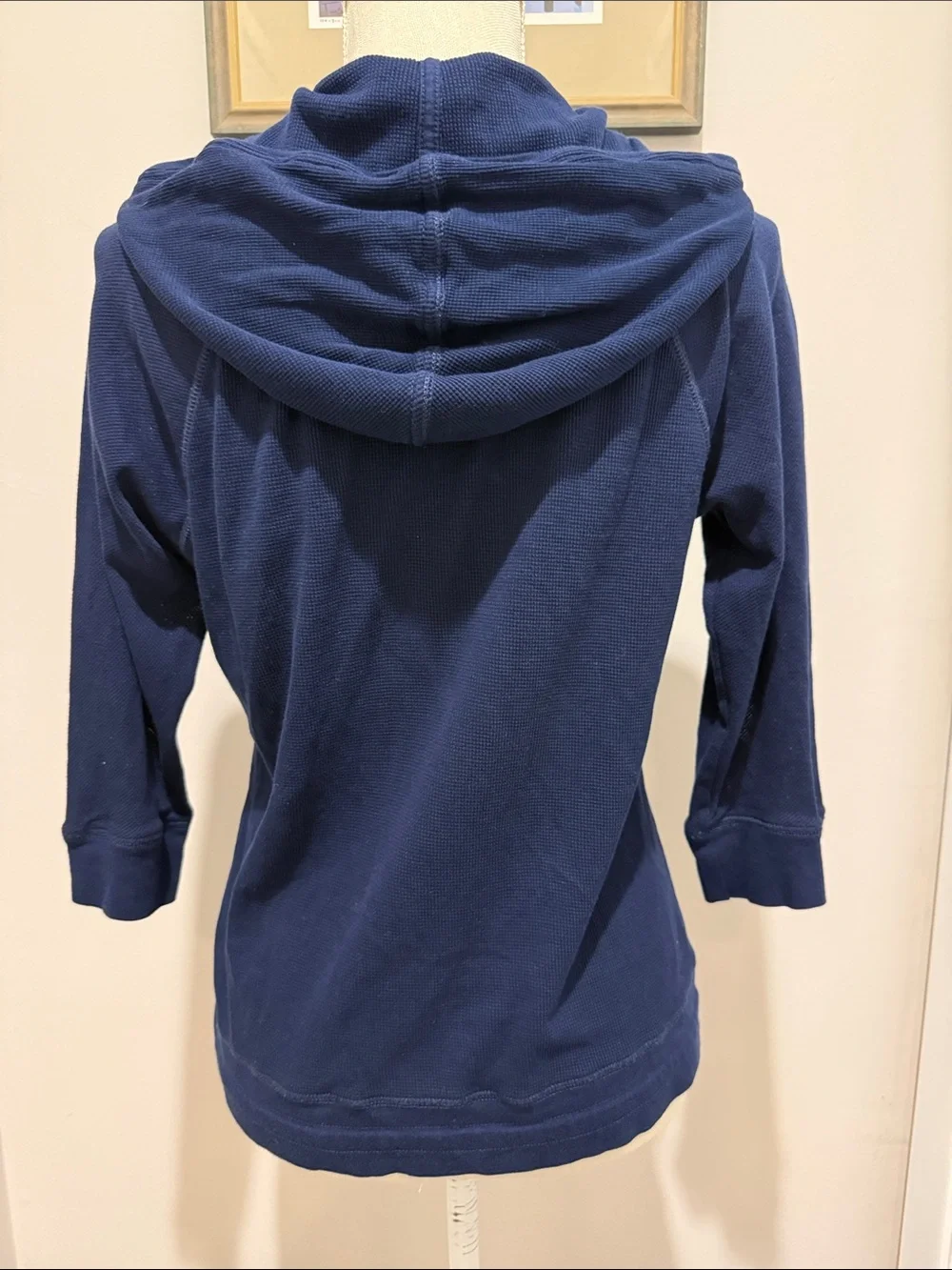 Lauren Ralph Lauren Active Waffle Knit Zipper Hoodie